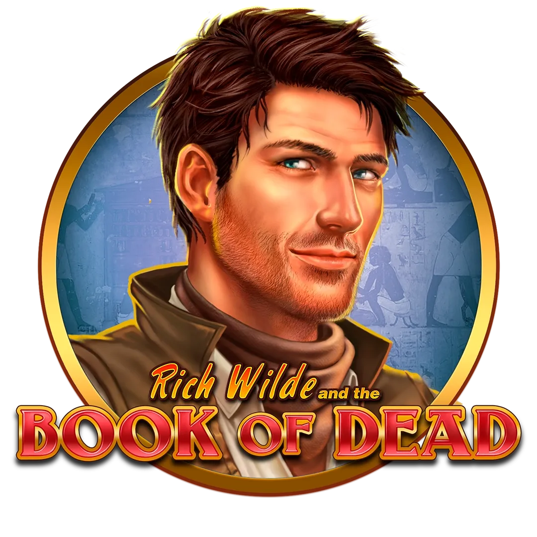Logotipo del juego de tragamonedas Book of Dead