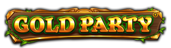 Logotipo del juego de tragamonedas Gold Party